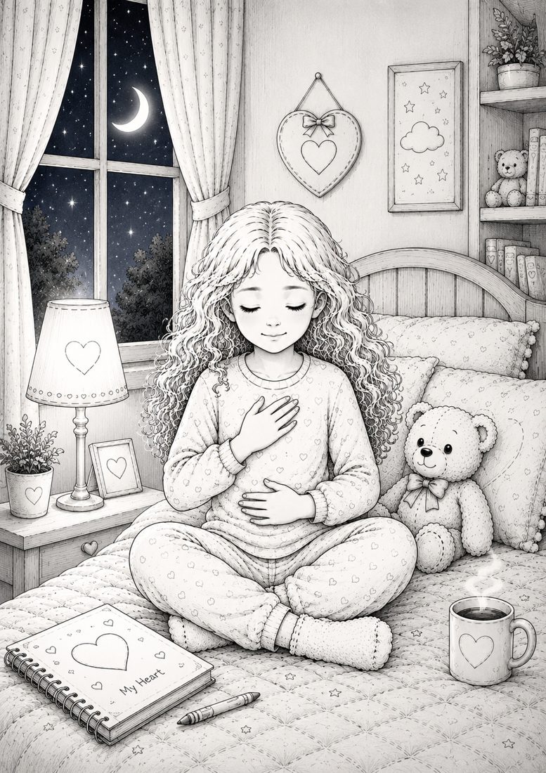 A calm heart at bedtime