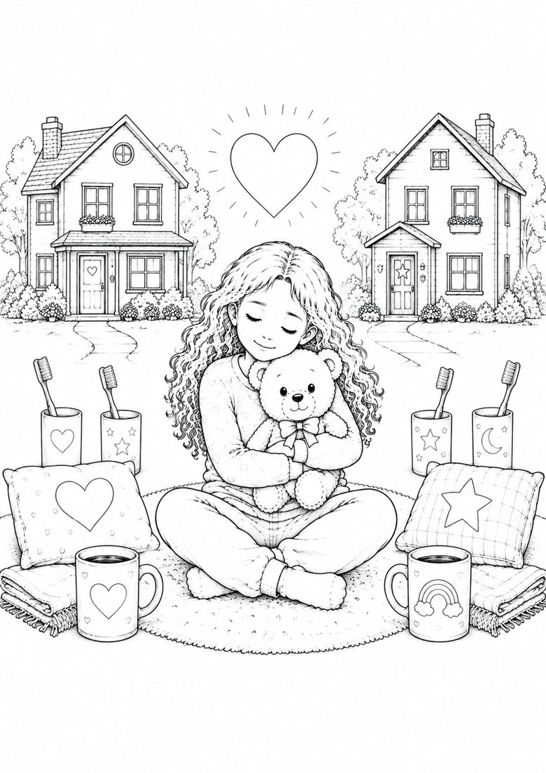 Loved in both homes