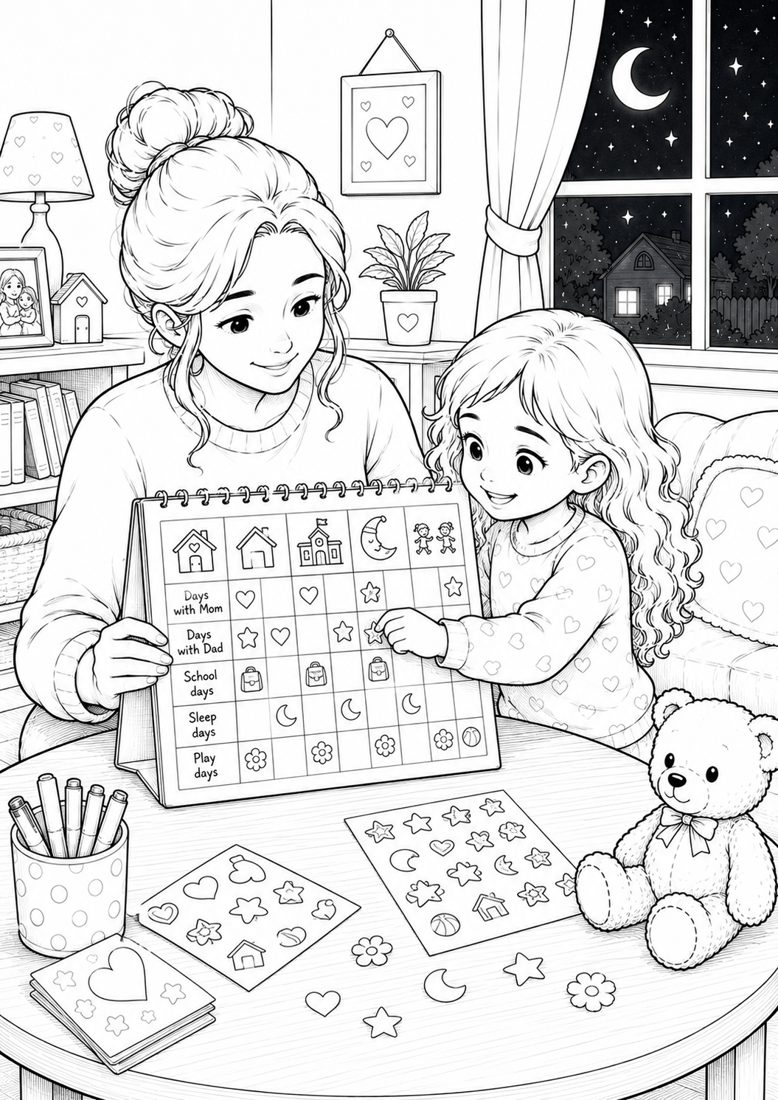 Workbook: the two-homes calendar