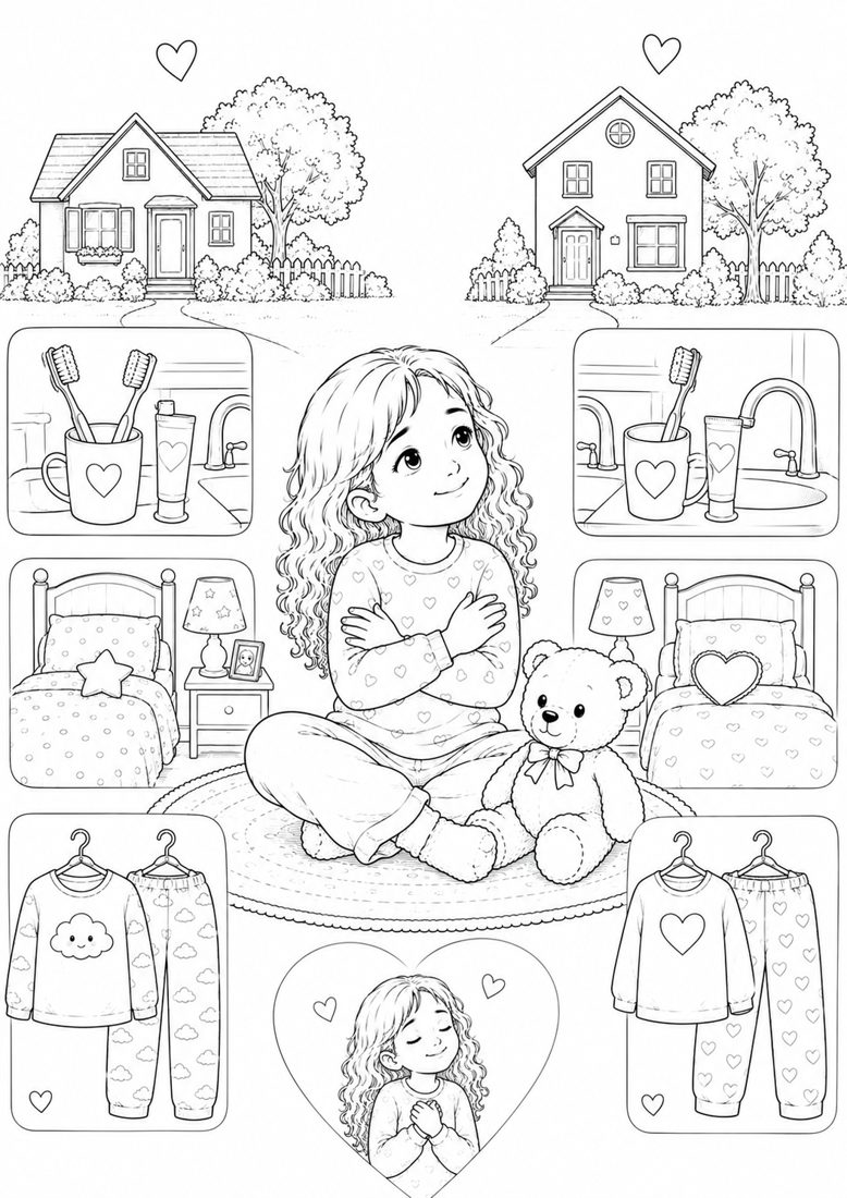 My things in both homes